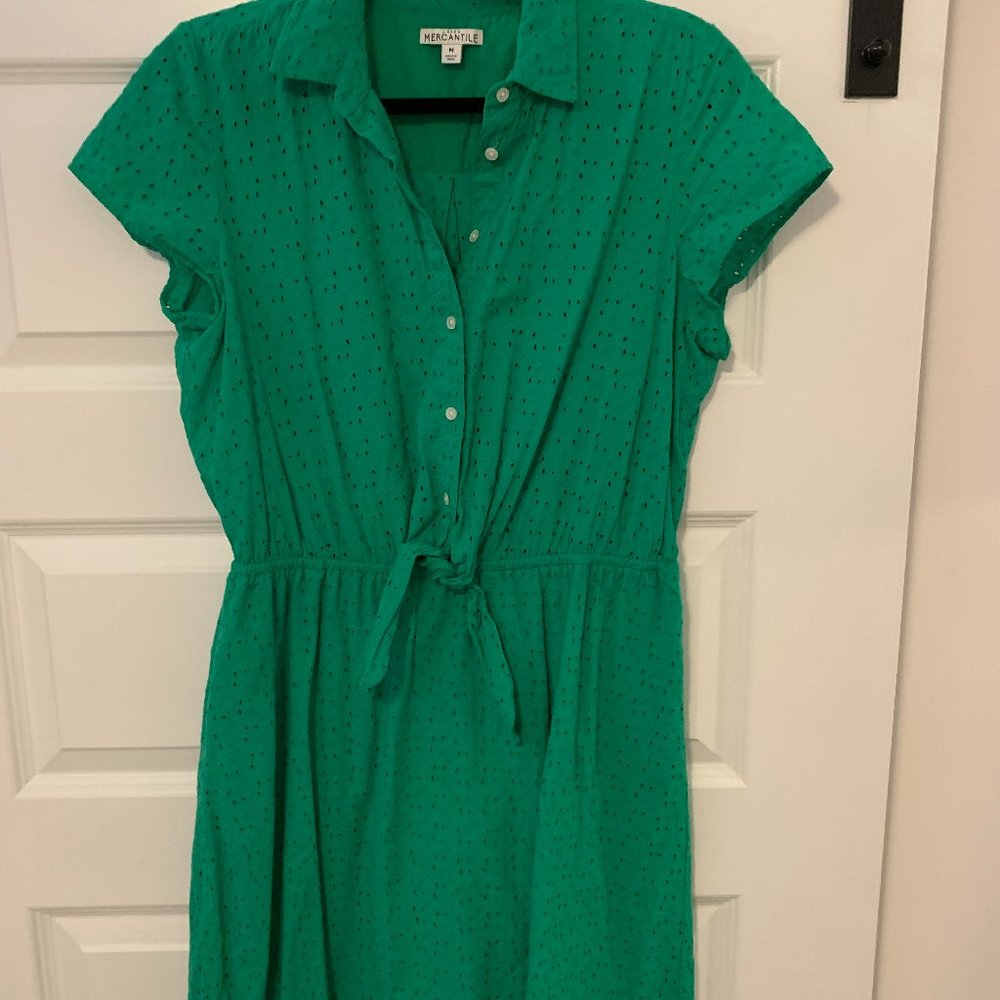 J.Crew Eyelet Knot Dress